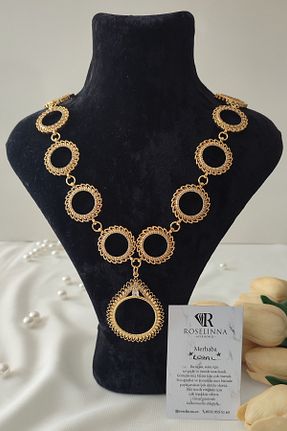 گردنبند استیل ( فولاد ) متالیک زنانه استیل (فولاد) ROSELİNNA - کد 899784841