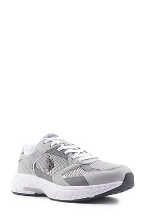 کفش اسنیکر خاکی مردانه بند دار U.S. Polo Assn. - کد 823722672