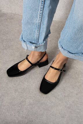 کفش پاشنه بلند کلاسیک مشکی زنانه چرم لاکی ShoeTek - کد 899787323