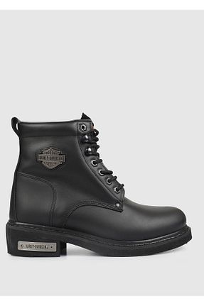 بوت / نیم بوت مشکی مردانه چرم خالص Harley Davidson - کد 1263561