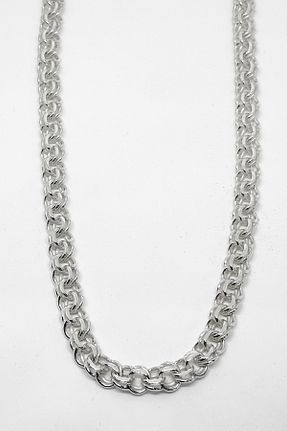 گردنبند نقره طوسی زنانه 925 عیار oya silver - کد 899791644