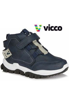 بوت / نیم بوت سرمه ای بچه گانه پاشنه تخت Vicco - کد 49939952