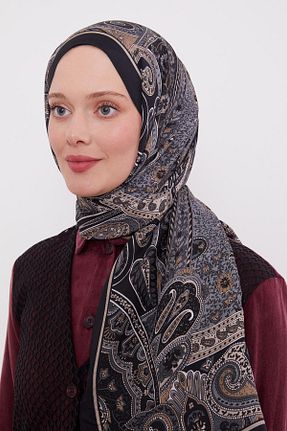 شال مشکی زنانه ویسکون Levidor - کد 899810259