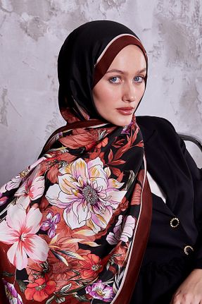 شال زرشکی زنانه ویسکون Levidor - کد 899810204