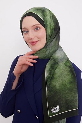شال سبز زنانه ویسکون Levidor - کد 899810244