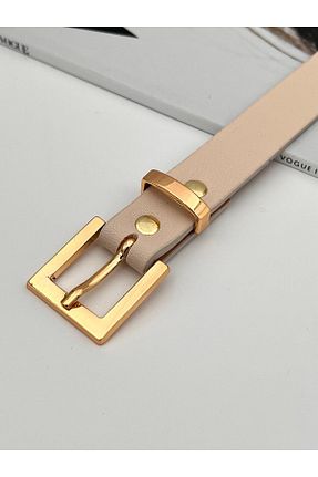 کمربند زنانه چرم مصنوعی Descoin - کد 900755965