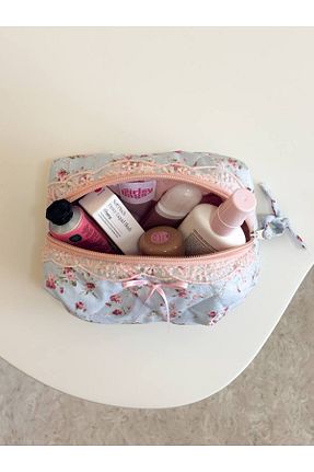 کیف آرایش صورتی girlsybags - کد 900759774