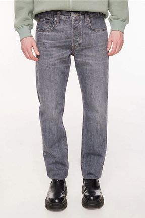 شلوار جین طوسی مردانه پاچه ساده Denim Trip - کد 803836102