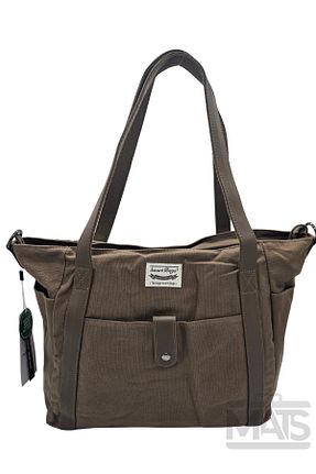 کیف دوشی قهوه ای زنانه 21K Smart Bags - کد 899850762