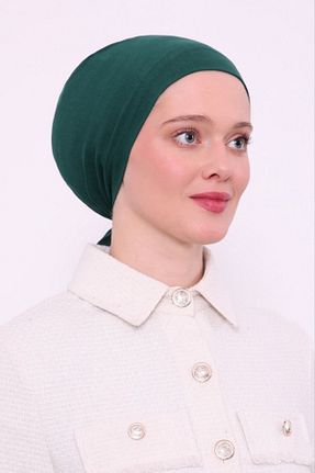 کلاه شنای حجاب سبز زنانه Melodi Scarf - کد 899861932