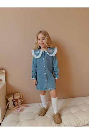 لباس آبی بچه گانه جین YİGİT BUTİK - کد 900806457