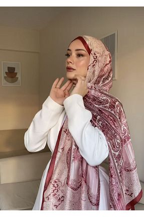 شال زرشکی زنانه diorel - کد 899882151