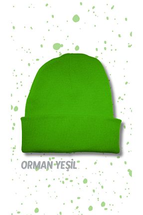 کلاه پشمی سبز زنانه oheryerde - کد 899905428