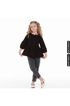 بلوز مشکی بچه گانه ساده XO Kids - کد 680220928