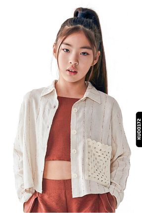 پیراهن بژ بچه گانه رگولار Nk Kids - کد 810611950