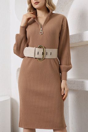 لباس قهوه ای زنانه تریکو VEGENZE - کد 794792443