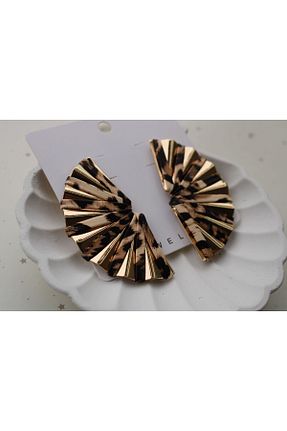 گوشواره جواهر رنگی برنجی SimSim Jewelry - کد 899928722