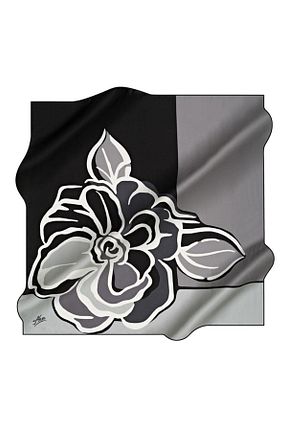 روسری رنگی پلی استر Aker - کد 899979677