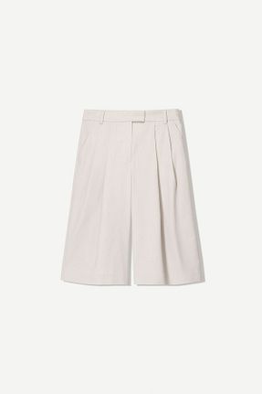 شلوارک و برمودا طوسی زنانه Relaxed Bershka - کد 900085069