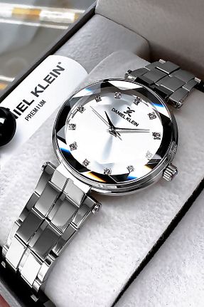 ساعت مچی متالیک زنانه 34 میلی متر Daniel Klein - کد 900083734