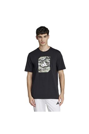 تیشرت اسپرت مشکی مردانه رگولار adidas - کد 887265107