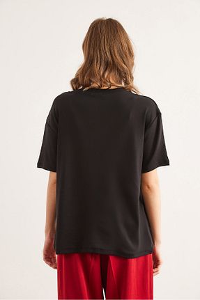 بلوز مشکی زنانه ساده Olalook - کد 899089387