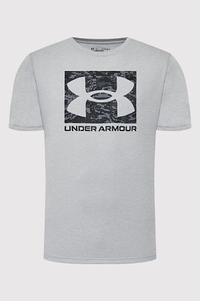 تیشرت طوسی مردانه یقه دوچرخه Under Armour - کد 93999051