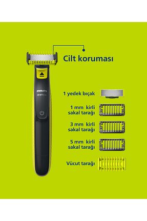 ماشین اصلاح صورت زرد Şarjlı Philips - کد 699645115