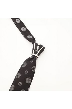 کراوات مشکی مردانه فلزی Tie The Tie - کد 771510584