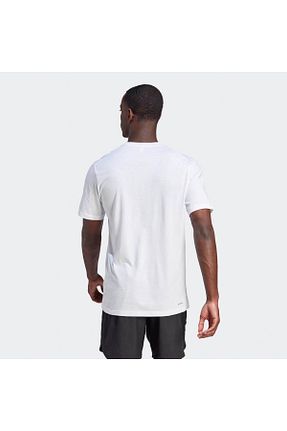 تیشرت اسپرت سفید مردانه پارچه adidas - کد 745555574