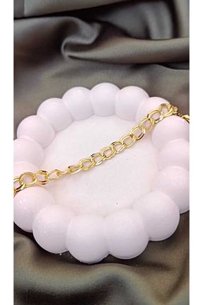 دستبند استیل (فولاد) طلائی زنانه استیل ضد زنگ Wibex accessory - کد 869666216