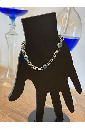 دستبند استیل (فولاد) طوسی استیل (فولاد) misstakıjewerly - کد 898379486
