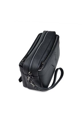 کیف دستی مشکی مردانه ابعاد کوچک en deri - کد 898157942