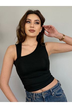 بادی مشکی زنانه Straplez DENİKK - کد 898386837