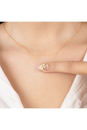 گردنبند نقره زرد زنانه 925 عیار MAYASA JEWELS - کد 898212031