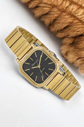 ساعت مچی طلائی زنانه 36-40 میلی متر Ferrucci - کد 881724066