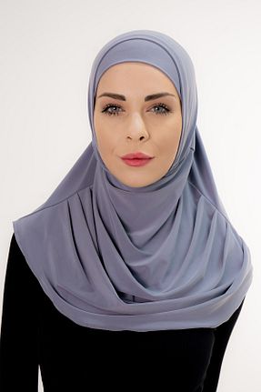 شال طوسی زنانه پلی استر Şalcenneti.com - کد 898408193
