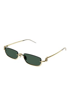 عینک آفتابی سبز زنانه UV400 Gucci - کد 795630425