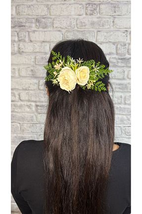 گیره سر سفید زنانه Lonicera Çiçek Atölyesi - کد 898422008