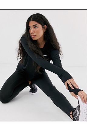 بادی اسپرت مشکی زنانه پلی استر Nike - کد 898946931