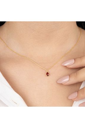 گردنبند نقره زرد زنانه 925 عیار MAYASA JEWELS - کد 898433905
