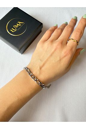 دستبند استیل (فولاد) استیل (فولاد) LUMA AKSESUAR - کد 898445562