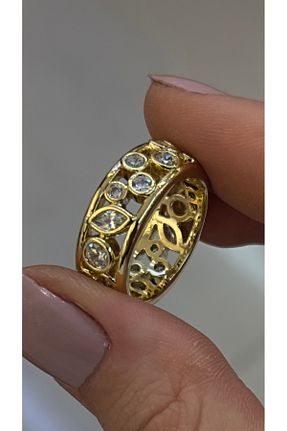 انگشتر استیل (فولاد) زرد زنانه استیل (فولاد) Opia JEWELRY - کد 898445179