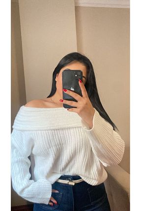 پلیور نباتی زنانه ساده MODA - کد 893489652