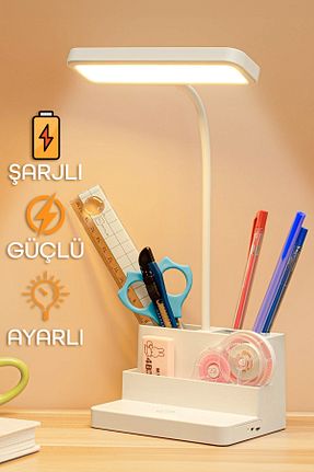 چراغ مطالعه / رومیزی سفید پلاستیک Telvesse - کد 483924012