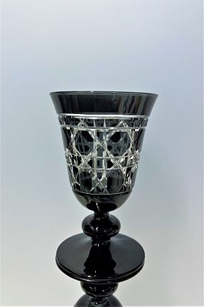 لیوان مشکی شیشه DECOSTYLE - کد 892412777