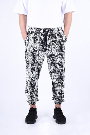ست بالاتنه و پائین تنه سفید مردانه بافت Karan Wear - کد 898534209