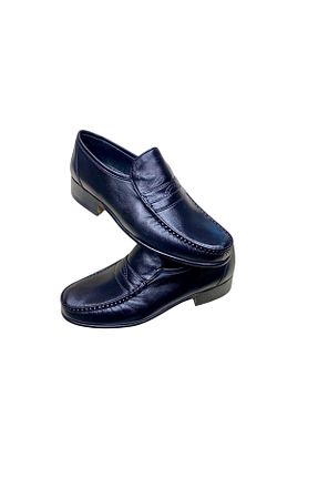 کفش کلاسیک مشکی مردانه چرم خالص SULA - کد 898530484