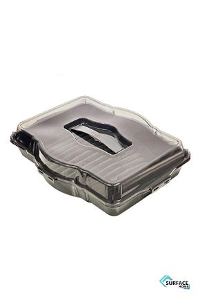ظرف نگهداری طوسی پلاستیک SURFACE HOME - کد 898656888