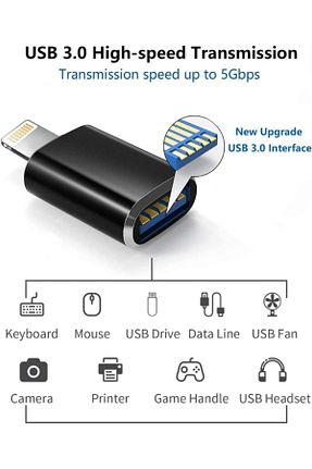 مبدل معکوس مشکی Golden Tech - کد 898556810